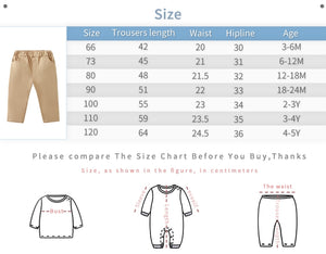 Light Brown Elastic Casual Pant 10 - Minitaq baby kids clothes dress