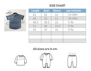 Blue Circles Pattern Casual Kids Shirt 4 - Minitaq baby kids clothes dress