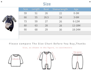 Happy Elephant Striped Baby Romper 9 - Minitaq baby kids clothes dress