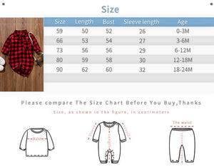Red Black Check Full Sleeves Casual Romper 8 - Minitaq baby kids clothes dress