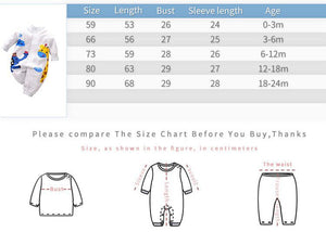 Animals Fun Full Sleeve Baby Romper 8 - Minitaq baby kids clothes dress