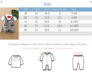 Gray Smart Romper with Red Bow Tie 8 - Minitaq baby kids clothes dress