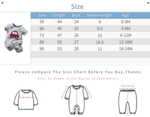 Red Car Cotton Baby Romper 8 - Minitaq baby kids clothes dress