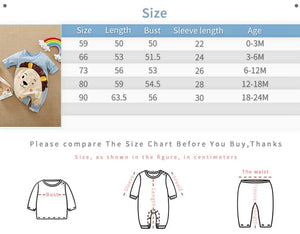 Blue Adorable Cartoon Baby Romper 9 - Minitaq baby kids clothes dress