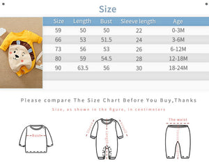 Yellow Adorable Cartoon Baby Romper 9 - Minitaq baby kids clothes dress