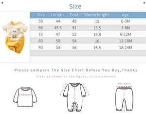Love Mom Cute Bear Yellow Romper 8 - Minitaq baby kids clothes dress