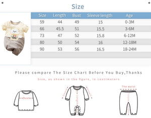 Love Dad Cute Bear Gray Romper 8 - Minitaq baby kids clothes dress