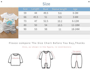 Dino Roar Summer Baby Romper 8 - Minitaq baby kids clothes dress