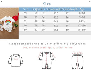 Happy Rainbow Cotton Baby Romper With Cap 8 - Minitaq baby kids clothes dress