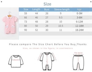 Summer Bunny Cotton Pink Romper 7 - Minitaq baby kids clothes dress