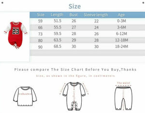 Basketball Red Sports Baby Romper 8 - Minitaq baby kids clothes dress