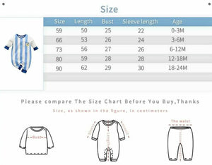 Football Sports Style Blue Stripes Romper 10 - Minitaq baby kids clothes dress