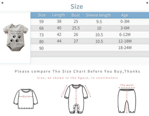 Paws Gray Cotton Summer Baby Onesie 8 - Minitaq baby kids clothes dress