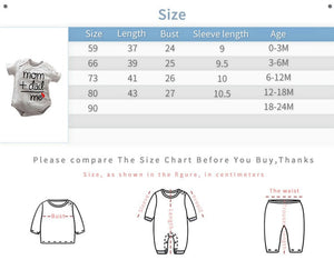 Mom Dad N Me Gray Baby Onesie 8 - Minitaq baby kids clothes dress