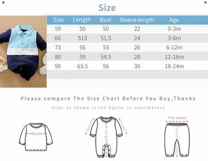 Blue Polo Style Full Sleeve Baby Romper 5 - Minitaq baby kids clothes dress