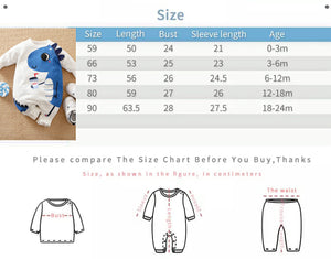 Milk And Blue Dino Baby Romper 5 - Minitaq baby kids clothes dress