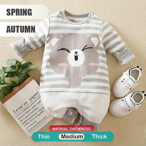 Stylish Cute Fun Bear Baby Romper 2 - Minitaq baby kids clothes dress
