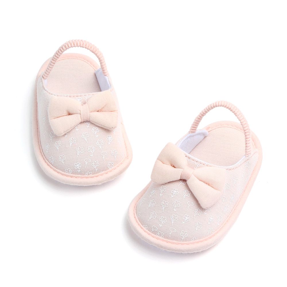 Comfy Pink Cotton Bow Style Shoes 2 - Minitaq baby kids clothes dress