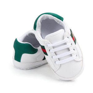 Modern White Sneakers Baby Shoes 2 - Minitaq baby kids clothes dress