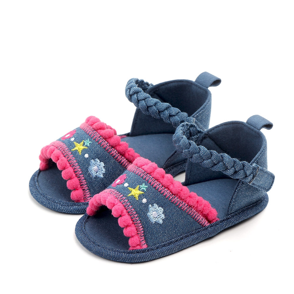 Denim Cotton Stylish Baby Shoes 1 - Minitaq baby kids clothes dress