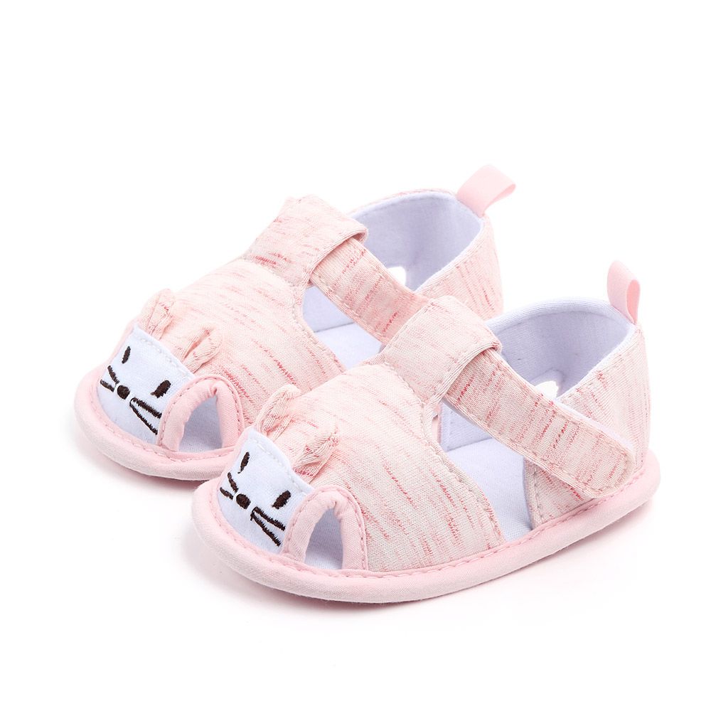 Cute Cartoon Pink Color Baby Shoes 1 - Minitaq baby kids clothes dress