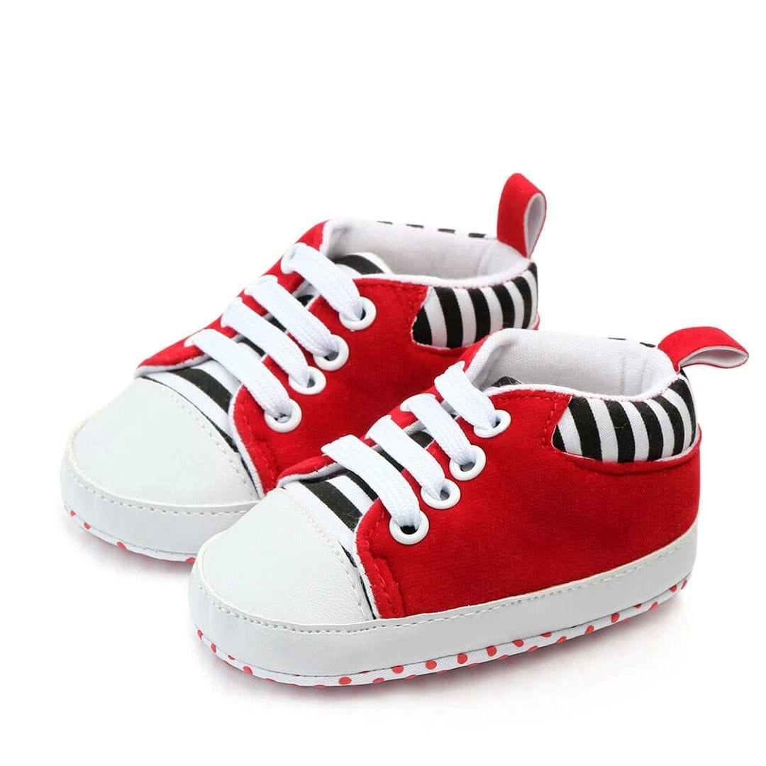 Stylish Red Casual Sneakers Baby Shoes 1 - Minitaq baby kids clothes dress