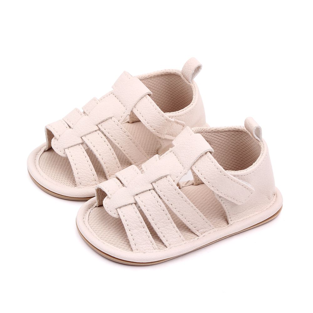 Light Creme Summer Sandals For Baby 1 - Minitaq baby kids clothes dress