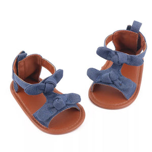 Blue Jeans Summer Back Strap Baby Shoes 1 - Minitaq baby kids clothes dress