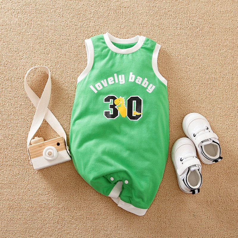 Sport Style Green Baby Romper 1 - Minitaq baby kids clothes dress