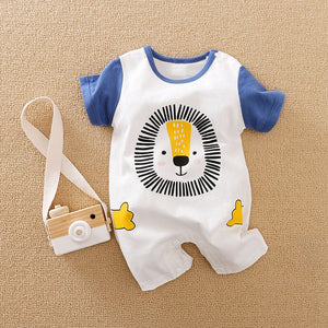 Cute Lion Hug Summer Romper 1 - Minitaq baby kids clothes dress