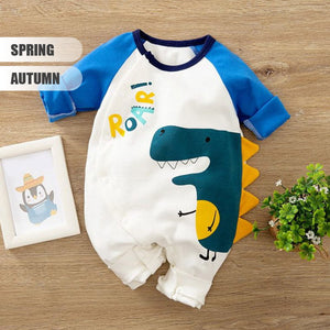 Dino Roar Casual Baby Romper 2 - Minitaq baby kids clothes dress