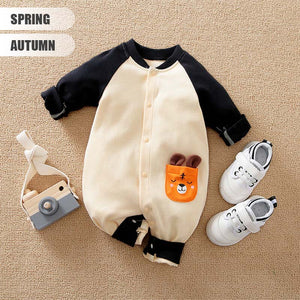 Pocket Bear Style Baby Romper 2 - Minitaq baby kids clothes dress