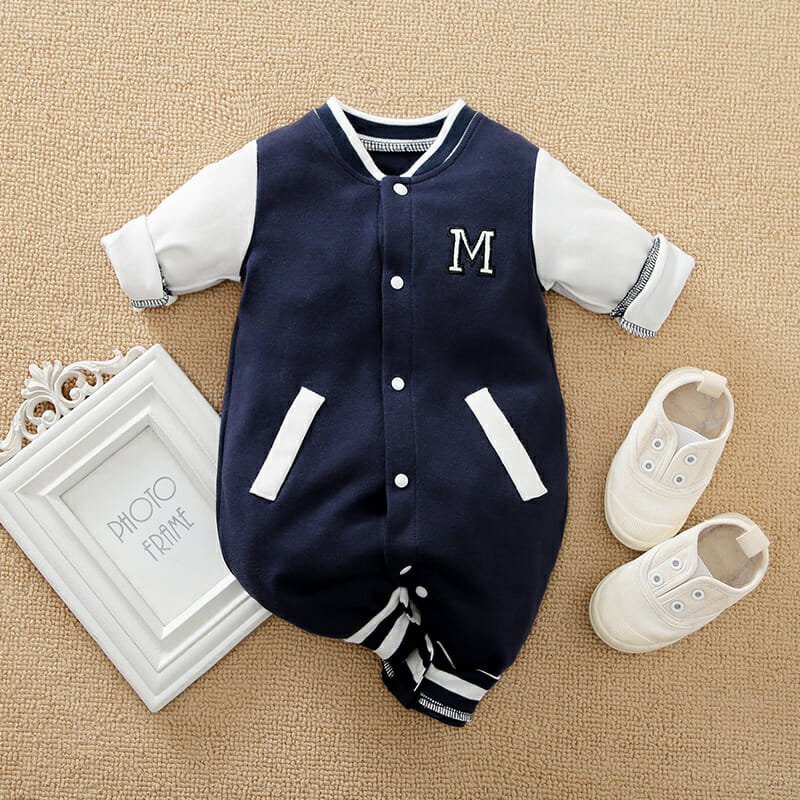 Sports Jumper Style Baby Romper 1 - Minitaq baby kids clothes dress