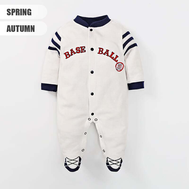 Baseball Sports Casual Baby Romper 2 - Minitaq baby kids clothes dress