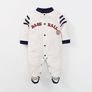 Baseball Sports Casual Baby Romper 1 - Minitaq baby kids clothes dress