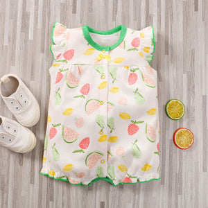 Sleeveless Summer Green Baby Girl Dress 1 - Minitaq baby kids clothes dress