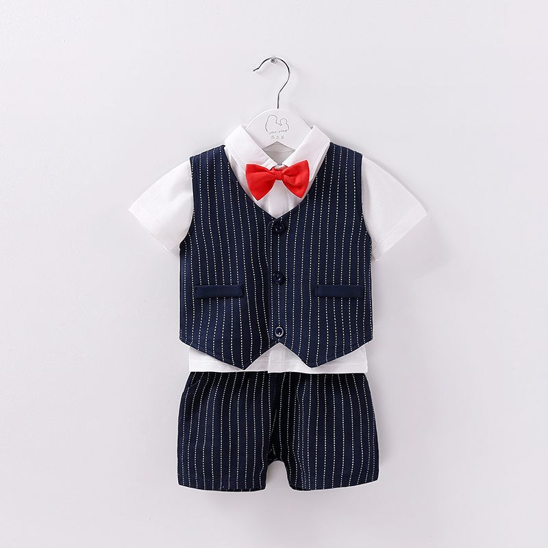 Summer 3pc Baby Formal Suit 1 - Minitaq baby kids clothes dress