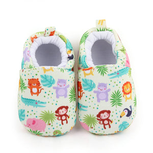 Fun Animals Cotton Style Soft Sole Baby Shoes 1 - Minitaq baby kids clothes dress