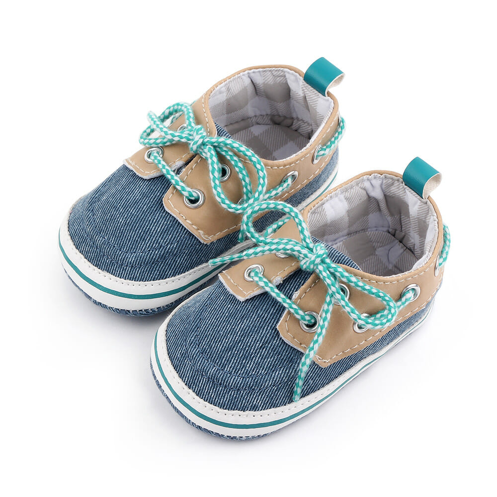 Casual Blue Jeans Stylish Baby Shoes 1 - Minitaq baby kids clothes dress