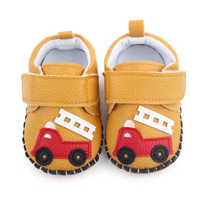 Fire Truck Anti-Slip Casual Baby Shoes 1 - Minitaq baby kids clothes dress