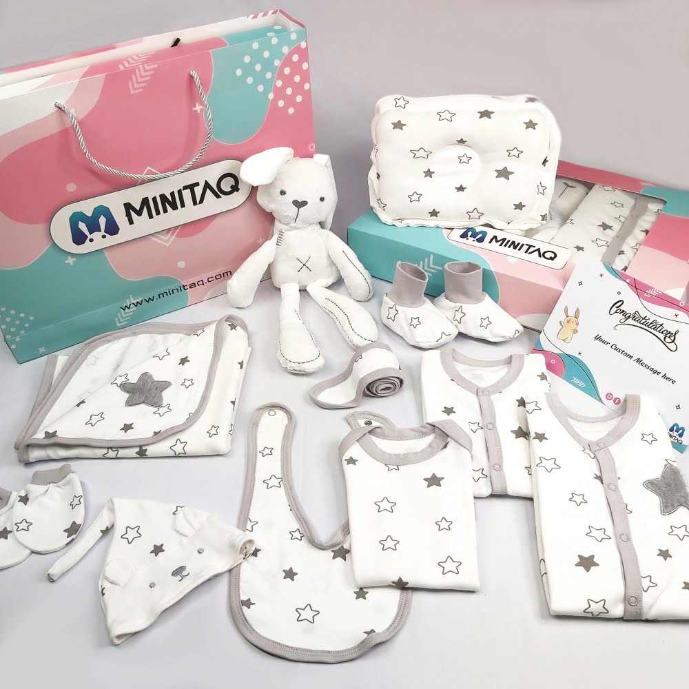 Gift Box Complete Set (10 pieces) Boys And Girls 1 - Minitaq baby kids clothes dress