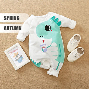 Dino And Milk Baby Romper 2 - Minitaq baby kids clothes dress