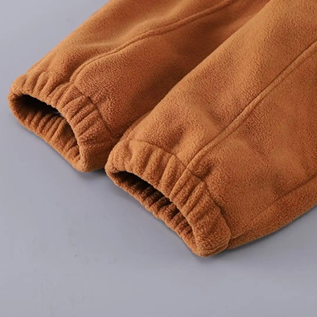 Brown Bear Fleece Zipper Jacket N Pants 2pcs Set - Minitaq baby kids clothes dress