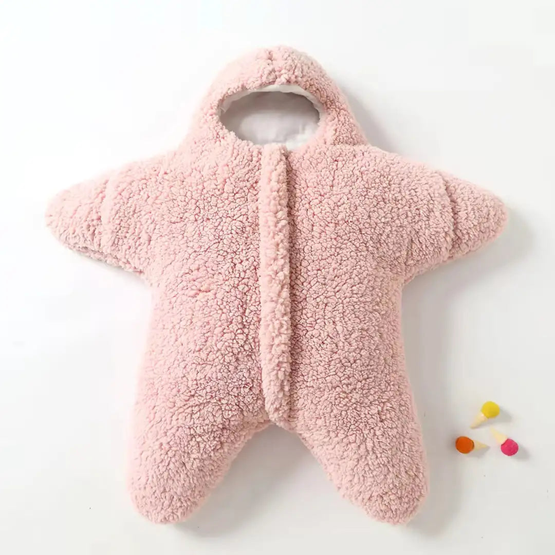 Pink Star Design Winter Baby Romper 1 - Minitaq baby kids clothes dress