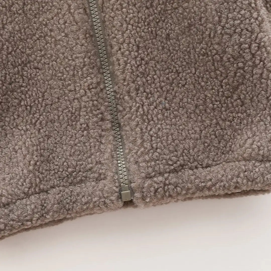 Brown Panda Hooded Jacket N Khaki Drawstring Pants - Minitaq baby kids clothes dress