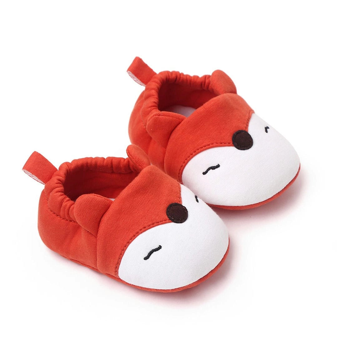 Cute and Comfy Animal Style Soft Orange Baby Shoes 1 - Minitaq baby kids clothes dress