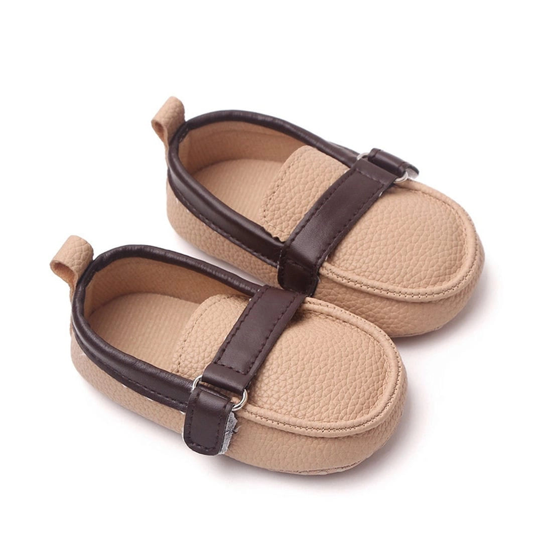 Trendy Brown Baby Loafers 1 - Minitaq baby kids clothes dress