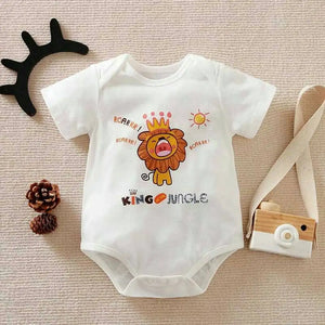 King Of Jungle Baby Romper 1 - Minitaq baby kids clothes dress