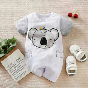 Cute Koala Hug Baby Romper 1 - Minitaq baby kids clothes dress