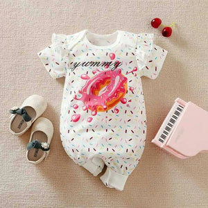 Sweet Yummy Baby Girl Romper 1 - Minitaq baby kids clothes dress